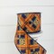 2.5"x10YD Satin Cheetah Print Plaid Fall Ribbon - Wild Elegance for Autumn Crafts and Decor -(61118-40-27)